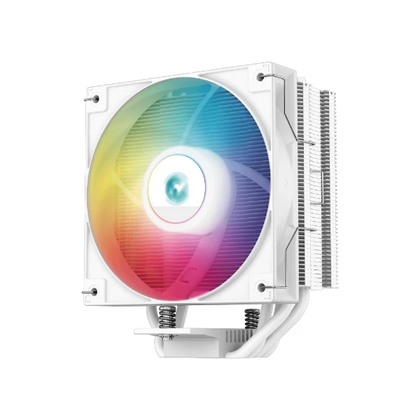קירור אוויר למעבד DeepCool AG400 White 220W TDP 150mm RGB | PC SQUAD
