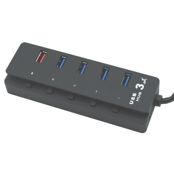 מפצל אקטיבי כולל חיבור מתח Gold-Touch 4 PORT USB 3.0 | PC SQUAD