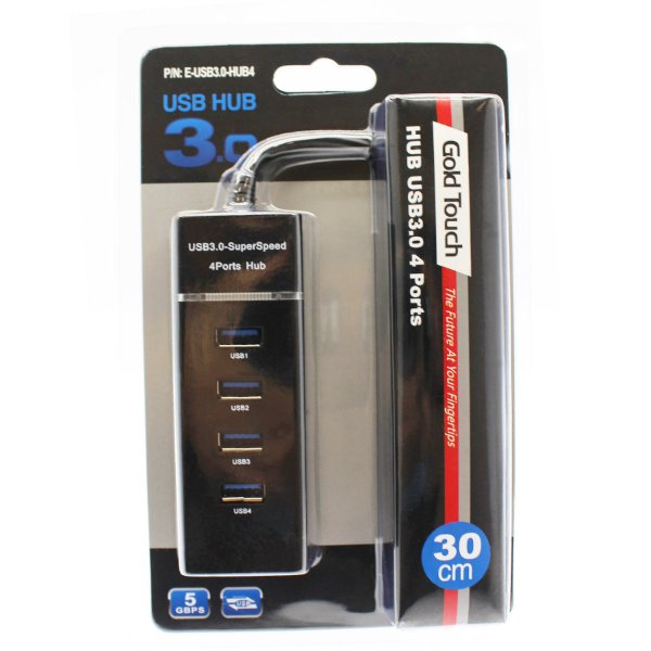 מפצל 4 PORT USB 3.0 פסיבי | PC SQUAD