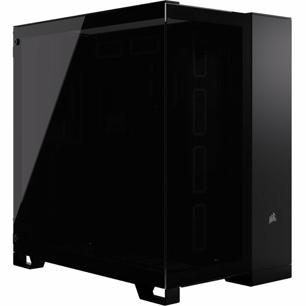 מארז Corsair 6500X Mid-Tower E-ATX Tempered Glass Case Black | PC SQUAD