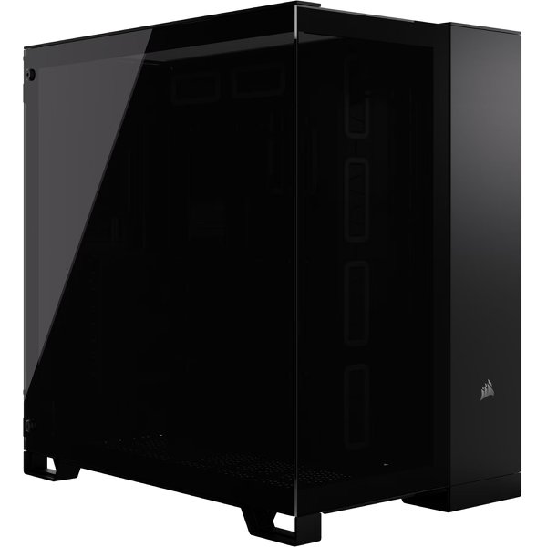 מארז Corsair 6500X Mid-Tower E-ATX Tempered Glass Case Black | PC SQUAD