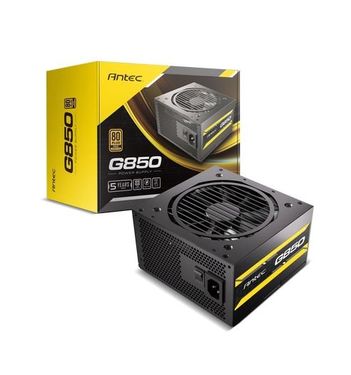 ספק כוח ANTEC ATOM G850 120MM Silent Fan Semi-Modular 80Plus Gold | PC SQUAD