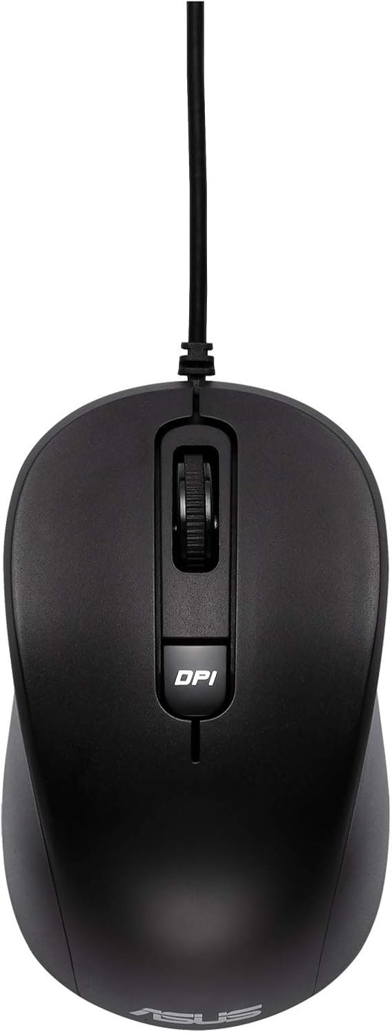עכבר חוטי ASUS MU101C Black | PC SQUAD