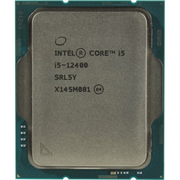 מעבד אינטל דור 12 INTEL I5-12400 Tray 6CRS 117W LGA1700 | PC SQUAD