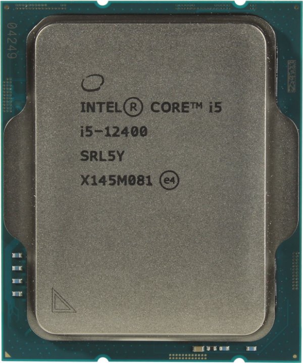 מעבד אינטל דור 12 INTEL I5-12400 Tray 6CRS 117W LGA1700 | PC SQUAD