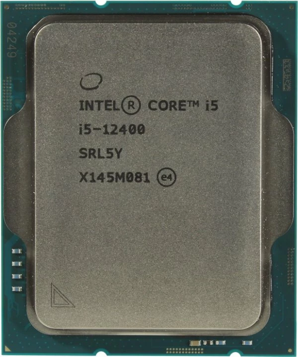 מעבד אינטל דור 12 INTEL I5-12400 Tray 6CRS 117W LGA1700 | PC SQUAD