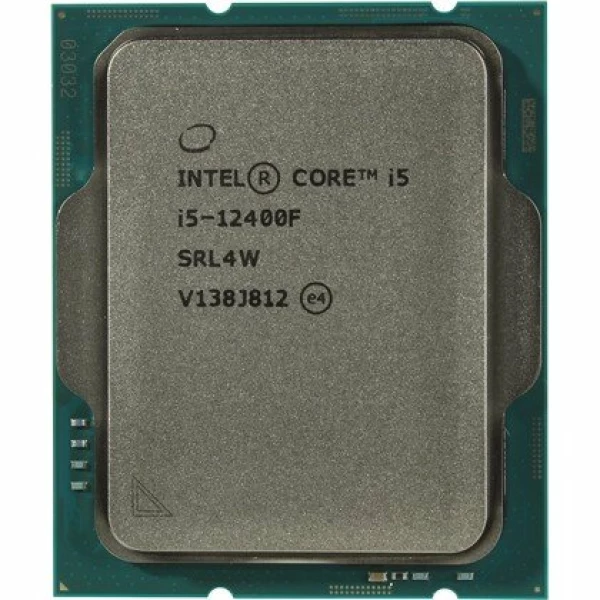 מעבד אינטל דור 12 INTEL I5-12400F Tray No Fan NO GPU 117W LGA1700 | PC SQUAD