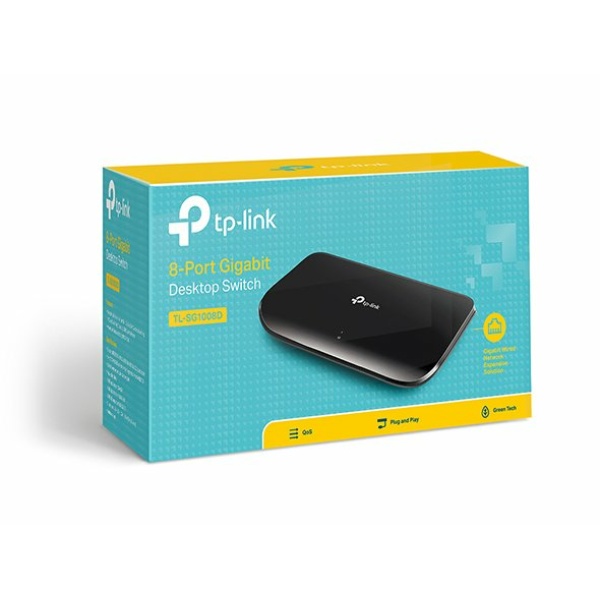סוויץ' TPLINK TL-LS1008G 8 Port SOHO Switch 1G | PC SQUAD
