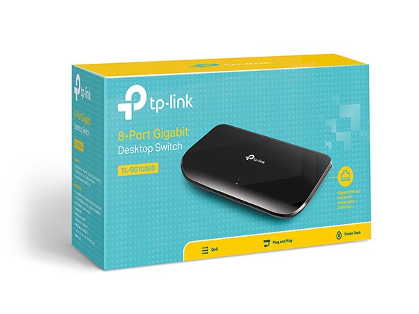 סוויץ' TPLINK TL-LS1008G 8 Port SOHO Switch 1G | PC SQUAD