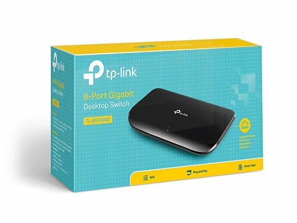 סוויץ' TPLINK TL-LS1008G 8 Port SOHO Switch 1G | PC SQUAD