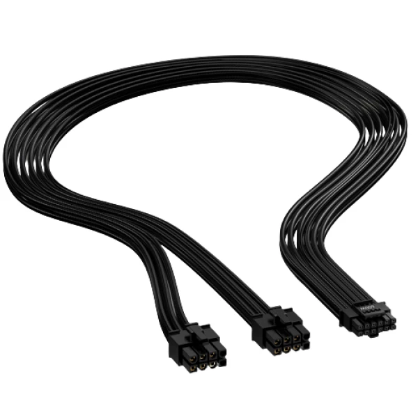 מתאם לספק אנטק Antec HCG series ATX3.0 12VHPWR 600W CABLE ADAPTER | PC SQUAD