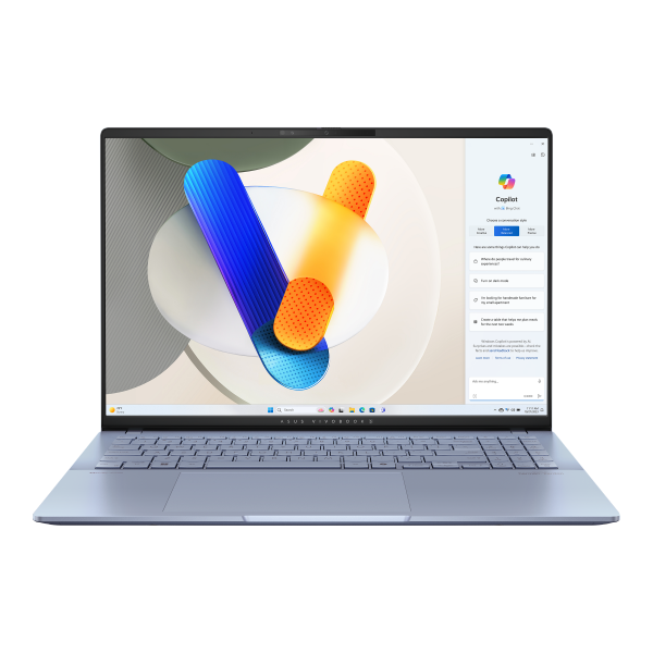 נייד ASUS VivoBook S 16 Ryzen AI 9 HX 370 24GB DDR5 1TB NVME DOS | PC SQUAD