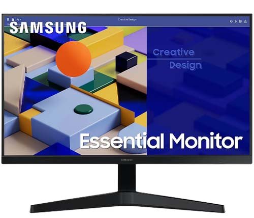 מסך שטוח SAMSUNG S27 C310 4Ms FHD IPS 75HZ VGA HDMI FreeSync | PC SQUAD