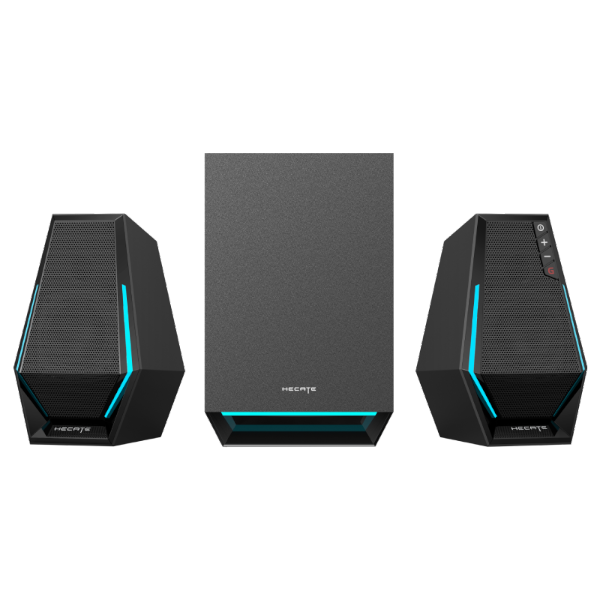 רמקולים Edifier G1500 MAX 2.1 RGB Gaming Speakers 30W RMS BT AUX | PC SQUAD