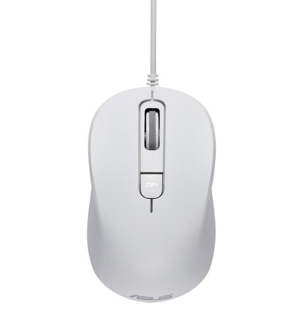 עכבר חוטי  ASUS MU101C White | PC SQUAD