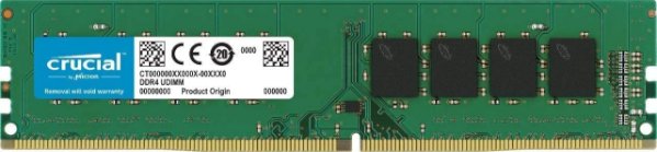 זיכרון לנייח CRUCIAL 16GB DDR4 3200 UDIMM 1.2V | PC SQUAD