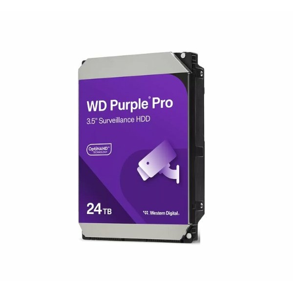 דיסק פנימי WD 24TB Purple Pro 7200 rpm SATA III 3.5 | PC SQUAD