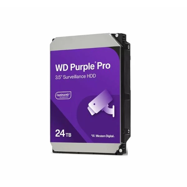 דיסק פנימי WD 24TB Purple Pro 7200 rpm SATA III 3.5 | PC SQUAD