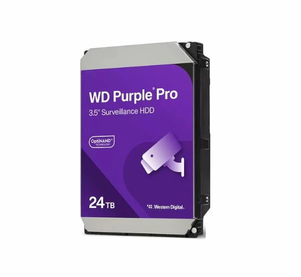 דיסק פנימי WD 24TB Purple Pro 7200 rpm SATA III 3.5 | PC SQUAD