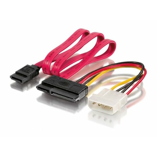 מתאם MOLEX לSATA+כבל SATA | PC SQUAD
