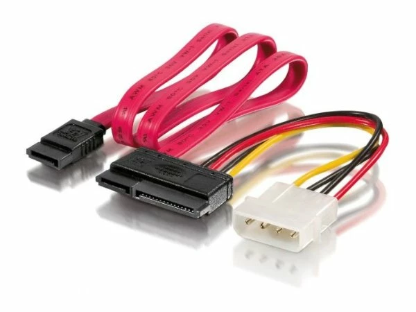 מתאם MOLEX לSATA+כבל SATA | PC SQUAD