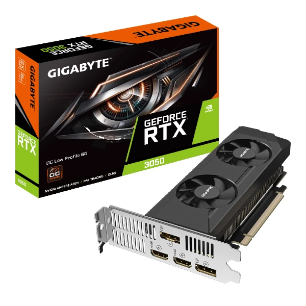 כרטיס מסך Gigabyte GeForce RTX 3050 6GB Low Profile | PC SQUAD