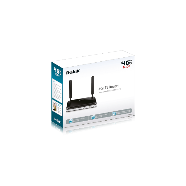 נתב D-LINK DWR-921 4G LTE Router | PC SQUAD