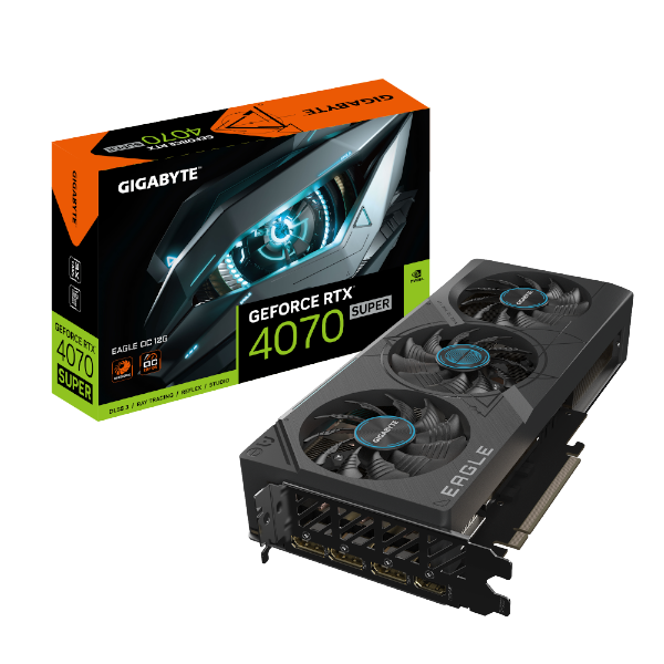 כרטיס מסך Gigabyte GeForce RTX 4070 SUPER EAGLE OC 12GB | PC SQUAD