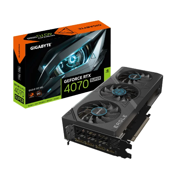 כרטיס מסך Gigabyte GeForce RTX 4070 SUPER EAGLE OC 12GB | PC SQUAD