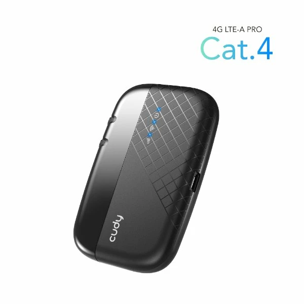 נתב סלולרי נייד 4G/LTE עם סוללה נטענת עד 5 שעות שימוש Cudy MF4-IL | PC SQUAD