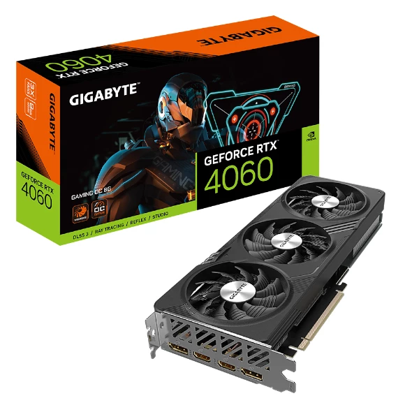 כרטיס מסך Gigabyte RTX 4060 GAMING OC 8GB DP HDMI | PC SQUAD