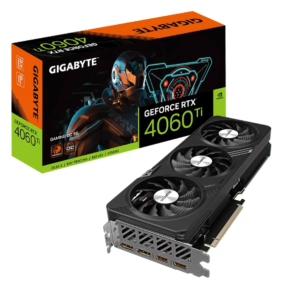 כרטיס מסך Gigabyte 4060 Ti Gaming OC 8GB 1XHDMI 3XDP | PC SQUAD