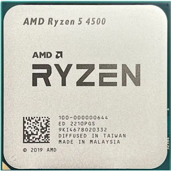 מעבד AMD R5 4500 Tray no Fan AM4 Unlocked 4.1GHZ 65W | PC SQUAD