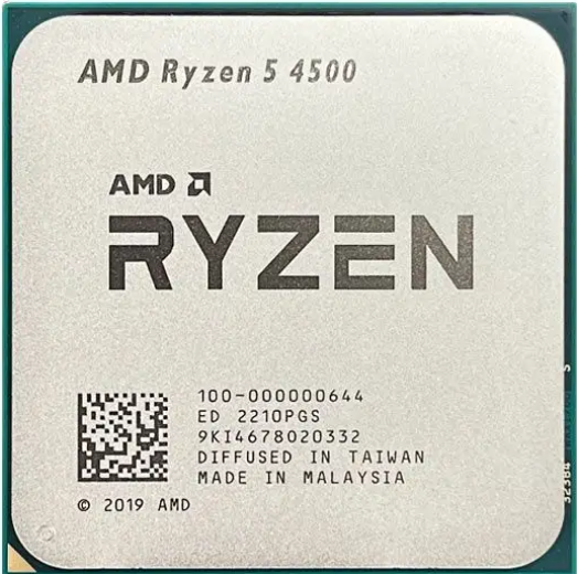 מעבד AMD R5 4500 Tray no Fan AM4 Unlocked 4.1GHZ 65W | PC SQUAD