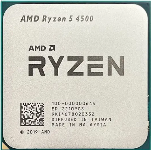 מעבד AMD R5 4500 Tray no Fan AM4 Unlocked 4.1GHZ 65W | PC SQUAD