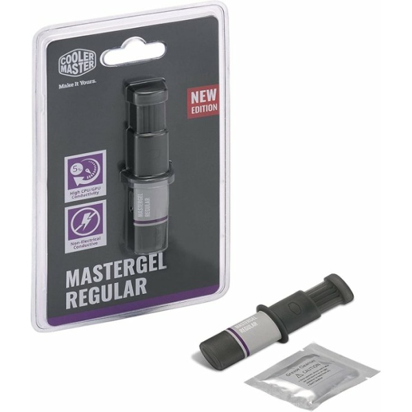 משחה טרמית COOLER MASTER 2.5Gr mastergel regular | PC SQUAD