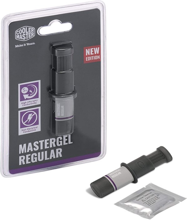 משחה טרמית COOLER MASTER 2.5Gr mastergel regular | PC SQUAD