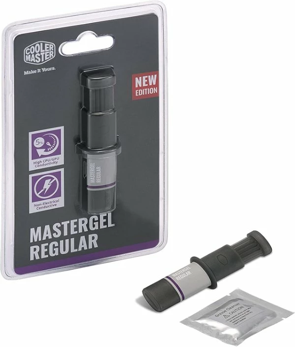 משחה טרמית COOLER MASTER 2.5Gr mastergel regular | PC SQUAD