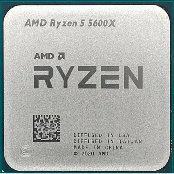 מעבד AMD Ryzen R5 5600X Tray 6 Cores Threads 12 Up to 4.6Ghz | PC SQUAD