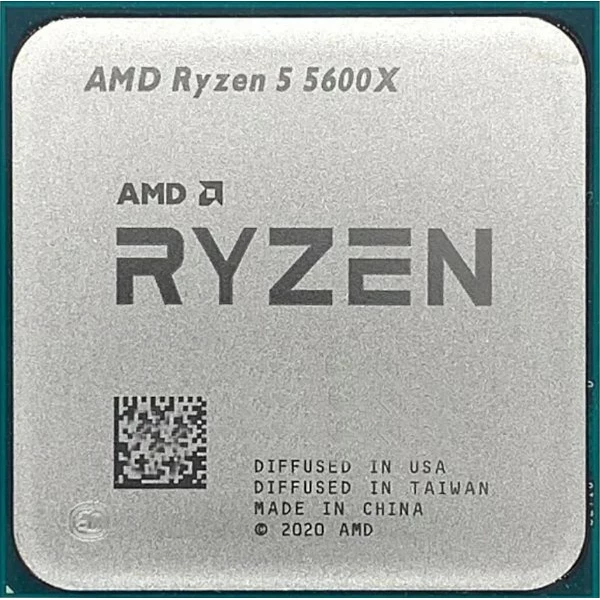 מעבד AMD Ryzen R5 5600X Tray 6 Cores Threads 12 Up to 4.6Ghz | PC SQUAD