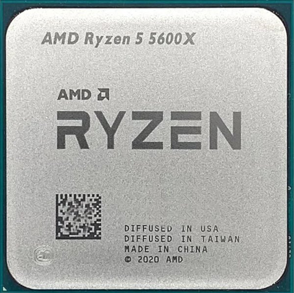 מעבד AMD Ryzen R5 5600X Tray 6 Cores Threads 12 Up to 4.6Ghz | PC SQUAD