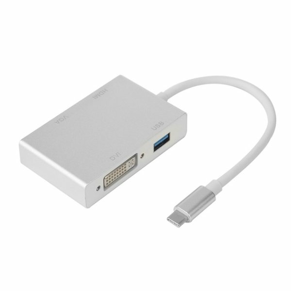 מתאם USB3.1 Type C TO DVI Female | PC SQUAD