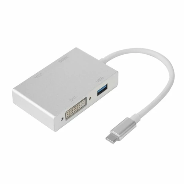 מתאם USB3.1 Type C TO DVI Female | PC SQUAD