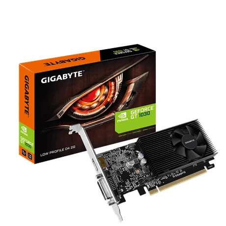 כרטיס מסך Gigabyte GT 1030 2GB DDR4 DVI HDMI Low Profile | PC SQUAD