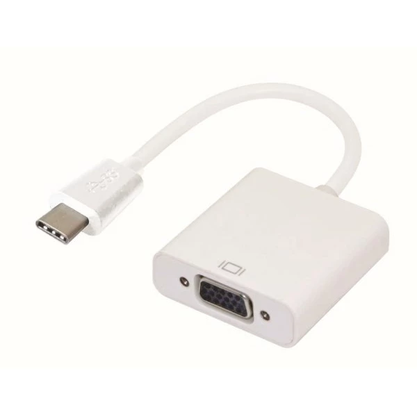מתאם USB3.1 Type C To VGA Female | PC SQUAD