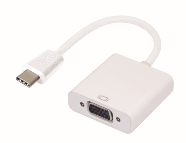 מתאם USB3.1 Type C To VGA Female | PC SQUAD