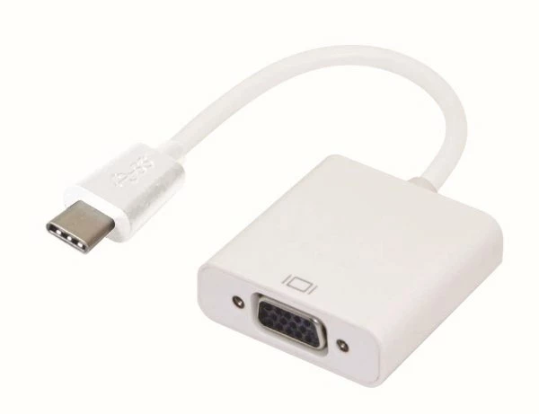 מתאם USB3.1 Type C To VGA Female | PC SQUAD