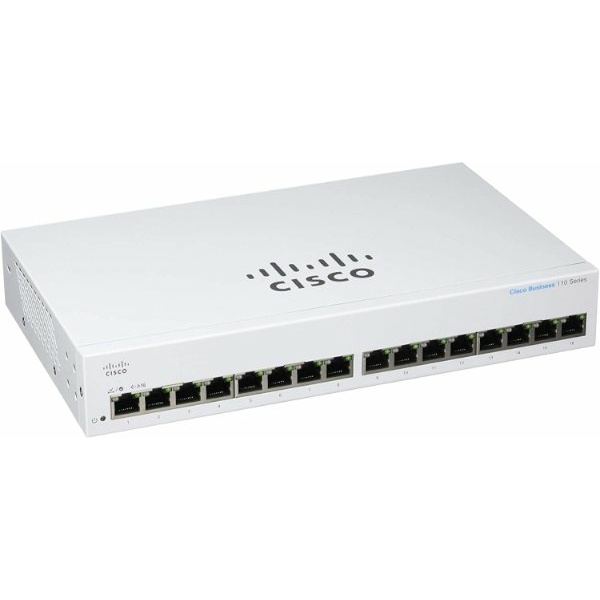 סוויץ' לא מנוהל CISCO CBS110-16T-D 1GB 16 PORT | PC SQUAD