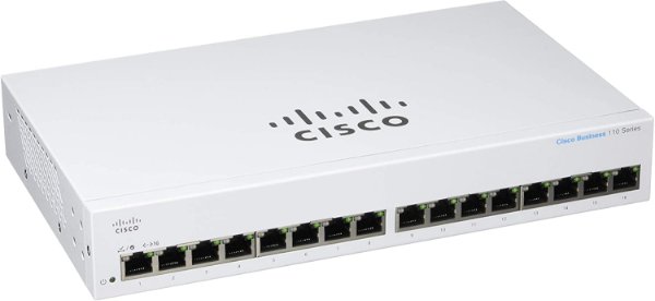 סוויץ' לא מנוהל CISCO CBS110-16T-D 1GB 16 PORT | PC SQUAD