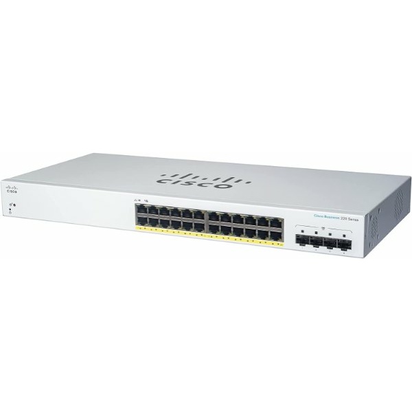 מתג מנוהל Cisco CB220 24P Port 1GB+4XSFP | PC SQUAD